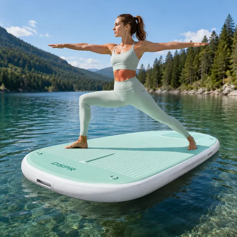 بساط بيلاتس مائي قابل للنفخ بش - مراجعة Pilates Yoga Wellness وسعره