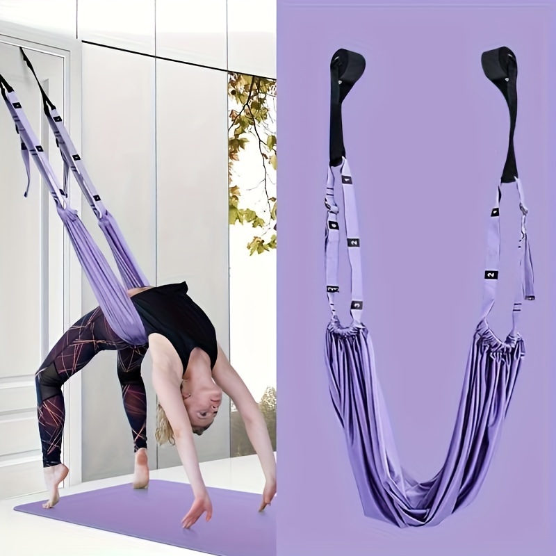 حبل تعليق لليوجا الهوائية وحزا - مراجعة Pilates Yoga Aerial وسعره