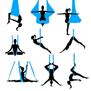 أرجوحة هوائية للجمباز بطول 8.7 - مراجعة Pilates Yoga Aerial وسعره