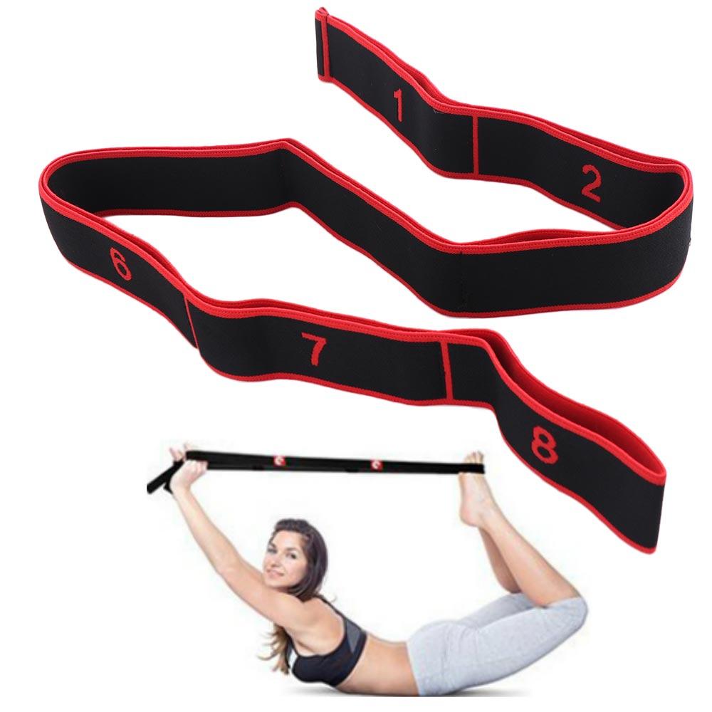 حزام يوجا مرن للجمباز، حزام شد - مراجعة Pilates Yoga Stretching وسعره