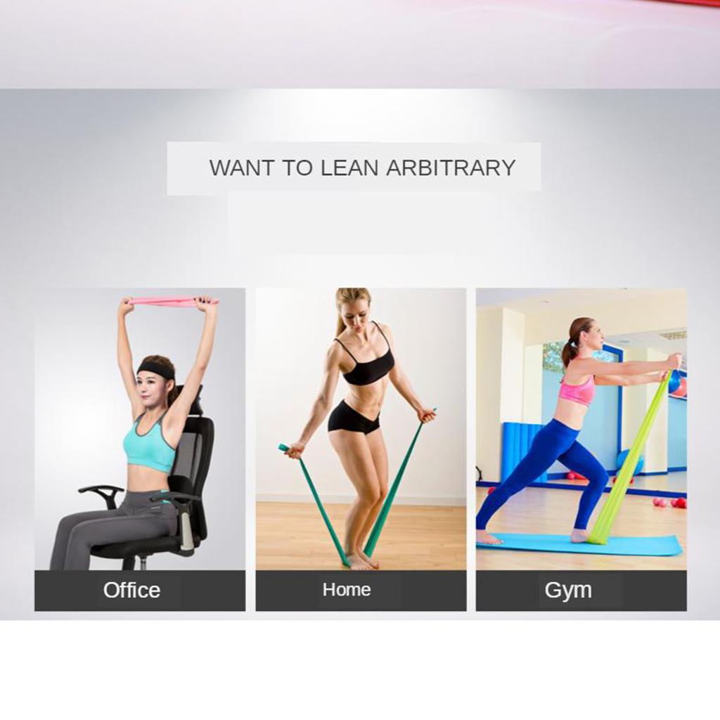 أشرطة تمرين طويلة قابلة للتمدد - مراجعة Pilates Yoga Stretching وسعره