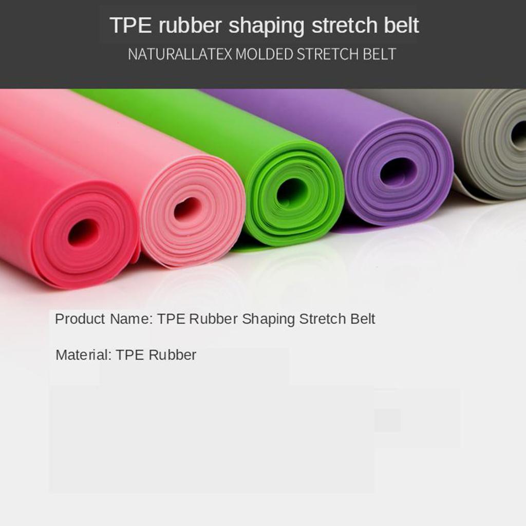 أشرطة تمرين طويلة قابلة للتمدد - مراجعة Pilates Yoga Stretching وسعره