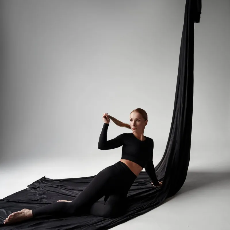 16 ياردة 14.7 متر النايلون الح - مراجعة Pilates Yoga Aerial وسعره